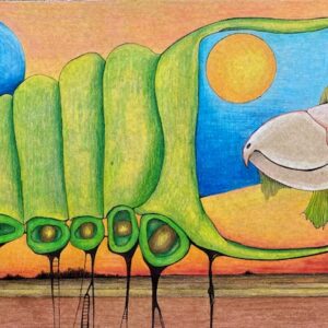 The Caterpillar Bird by Lana Abraham-Murawski