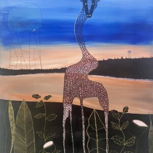 Pink Giraffe by Lana Abraham-Murawski